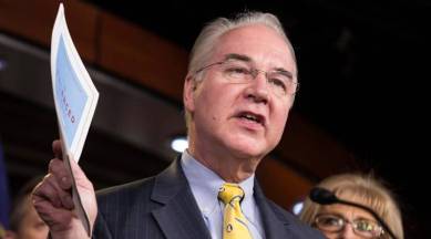 Tom Price, Health Secretary, Tom Price travels, private planes, Tom Price donald trump, Health review, Obamacare, Healthcare bill, Us healthcare system, World News, Indian Express