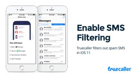 Apple, Apple iOS 11, iOS Truecaller update, iOS 11 Truecaller feature, Truecaller Spam Message, Truecaller iOS, Truecaller Spam message detection, Spam filtering in iOS 11