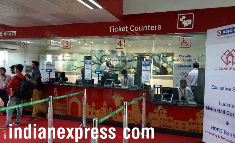 lucknow metro, lucknow metro inauguration, lucknow metro photos, lucknow metro train, lucknow metro route, lucknow metro station, yogi adityanath, rajnath singh, ram naik,