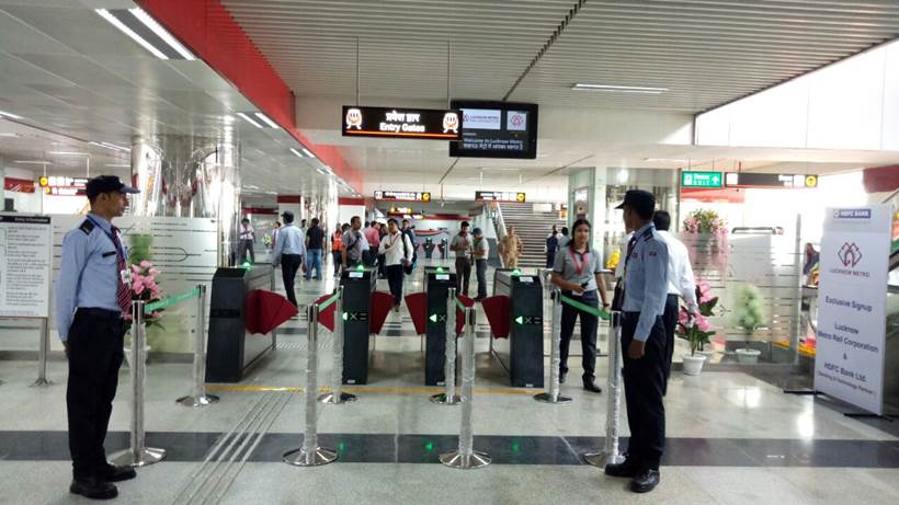 lucknow metro, lucknow metro inauguration, lucknow metro photos, lucknow metro train, lucknow metro route, lucknow metro station, yogi adityanath, rajnath singh, ram naik,
