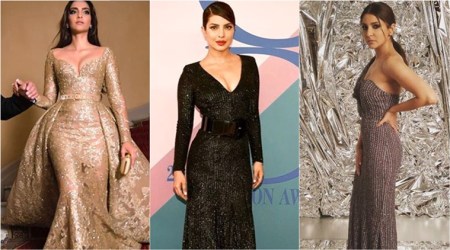 priyanka chopra, vogue fashion awards, shah rukh khan, sonam kapoor, twinkle khanna, anushka sharma, padma lakshmi, mithali raj, vogue women of the year fashion, vogue women of the year fashion photos, indian express, indian express news