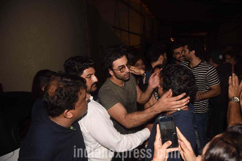 karan johar, ranbir kapoor, varun dhawan, aditya roy kapur, arjun kapoor, karan johar party ranbir kapoor