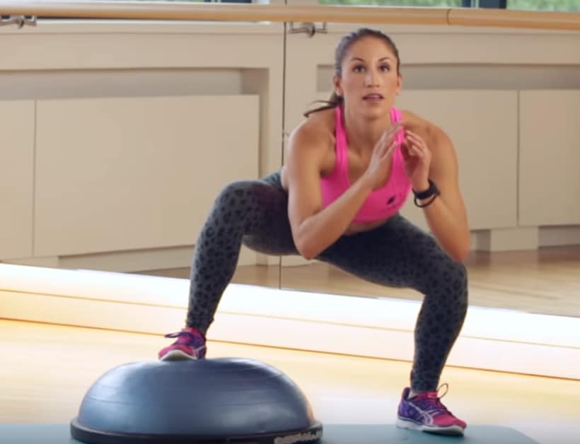 bosu ball trainng, cardio on bosu, balance training on bosu, flexibility bosu, inexpensive workout, workout at home, exercise for back pain, workout for core strength, indian express, indian express news
