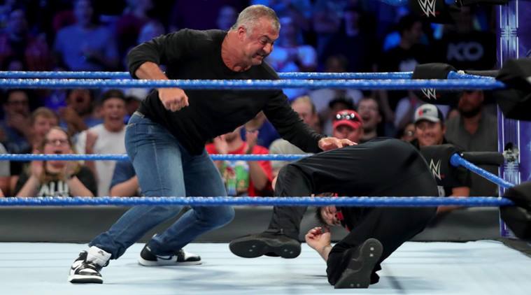 wwe smackdown, wwe smackdown results, shane mcmahon, kevin owens, shane mcmahon suspended, wwe news, sports news, indian express