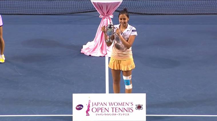 Zarina Diyas wins maiden WTA title in Tokyo
