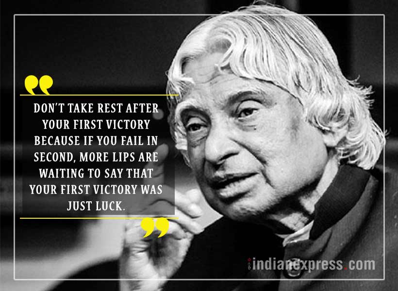 10 quotes by APJ Abdul Kalam that will move and motivate you