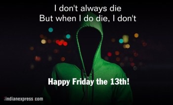 Friday the 13th': Stop cursing the UNLUCKY day and LAUGH at these hilarious  jokes | Trending Gallery News,The Indian Express