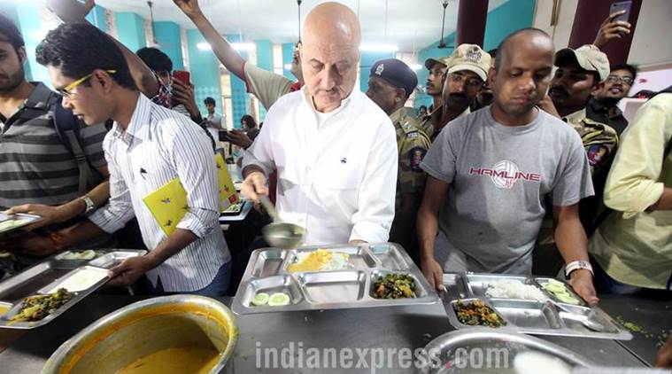 anupam kher, anupam kher ftii chairman, ftii, anupam kher in ftii, gajendra chauhan, ftii students body, pune, latest news, indian express