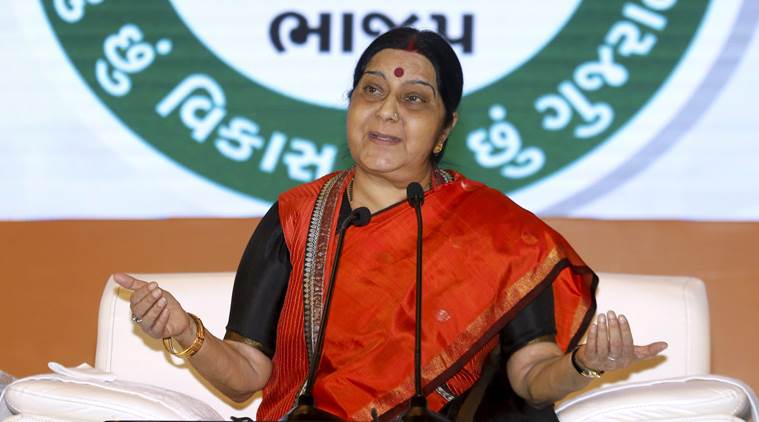 Sushma Swaraj, Rahul Gandhi, Gujarat Election, Narendra Modi, Women in BJP, Women in RSS, Congress, BJP Women, Shkhas, Smriti Irani, Gujarat assembly election, BJP Congress Gujarat, India News, Indian Express