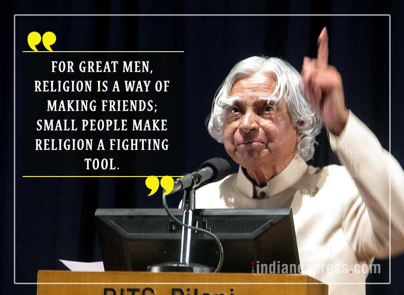 10 quotes by APJ Abdul Kalam that will move and motivate 