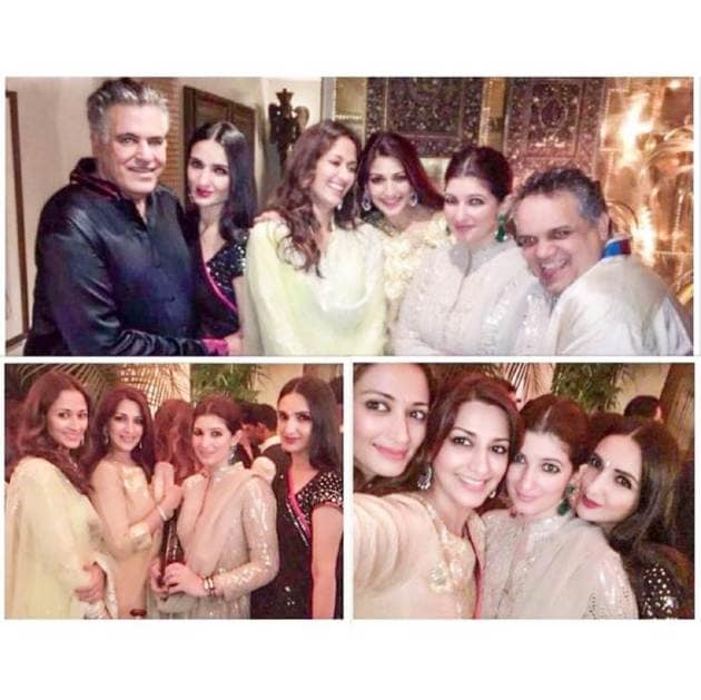 abu jani sandeep khosla diwali, twinkle khanna, sonali bendre, gayatri oberoi, diwali bollywood