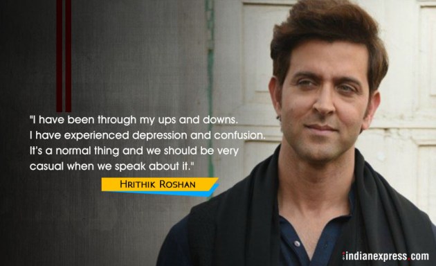 world mental health day, depression, celebrities who fought depression, deepika padukone depression, karan johar depression, hrithik roshan depression, hollywood celebrities who fought depression, postpartum depression, indian express, indian express news