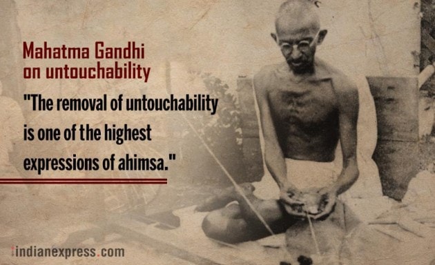 mahatma gandhi, gandhi jayanti, gandhi jayanti 2017, 2 october, october 2, quotes by gandhi, gandhi's birthday, gandhi on ahimsa, gandhi on caste, gandhi on nation, international non violence day, international peace day, indian express, indian express news