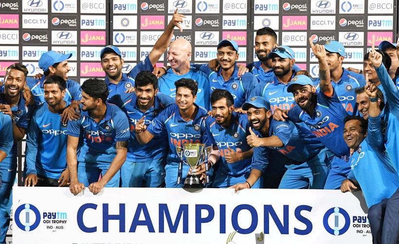 India vs Australia, Australia tour of India 2017, MS Dhoni, Hardik Pandya, Virat Kohli, sports gallery, cricket gallery, Indian Express