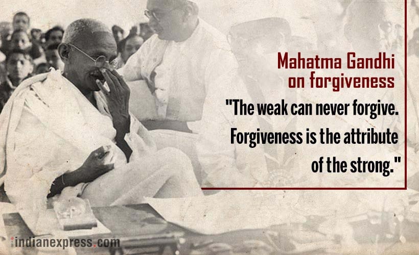 mahatma gandhi, gandhi jayanti, gandhi jayanti 2017, 2 october, october 2, quotes by gandhi, gandhi's birthday, gandhi on ahimsa, gandhi on caste, gandhi on nation, international non violence day, international peace day, indian express, indian express news
