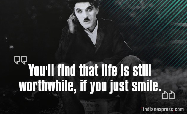 inspirational quotes, motivational quotescharlie chaplin, quotes by charlie chaplin, Monday motivation, Wednesday wisdom, indian express, indian express news