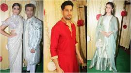 ekta kapoor diwali party, ekta kapoor, sonam kapoor, alia bhatt, sidharth malhotra, alia bhatt diwali party, esha deol diwali party, karan johar ekta kapoor party,