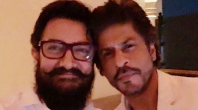 Shah Rukh Khan, Aamir Khan, SRK Aamir, Aamir SRK, Aamir SRK selfie
