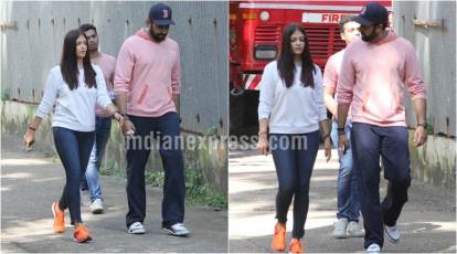 Aishwarya Rai dine out with Aaradhya, Abhishek and Vrinda Rai in