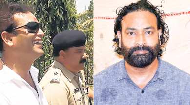 jamshedpur gangster arrested in gurgaon, gurgaon encounter, gangster akhilesh singh, gangster akhilesh singh arrested, gurgaon sushant lok, gurgaon police, jharkhand police, crime news, latest news, indian express