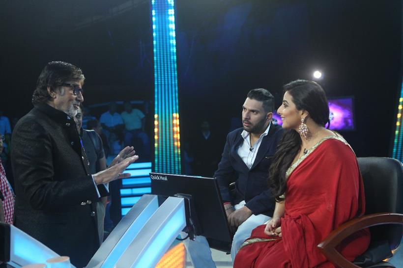Kaun Banega Crorepati 9, Vidya Balan, Yuvraj Singh, Amitabh Bachchan, KBC