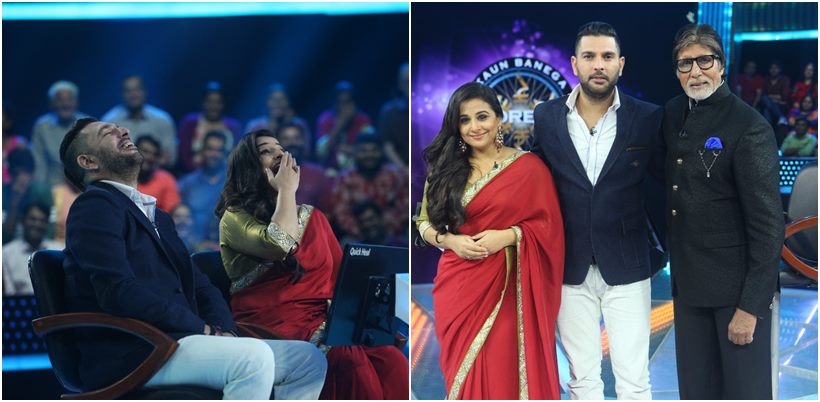 Kaun Banega Crorepati 9, Vidya Balan, Yuvraj Singh, Amitabh Bachchan, KBC