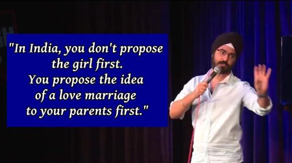 marriages in india, arranged marriages in india, comedian on love marriages in india, angad singh ranyal on love marriages in india, indian express, indian express