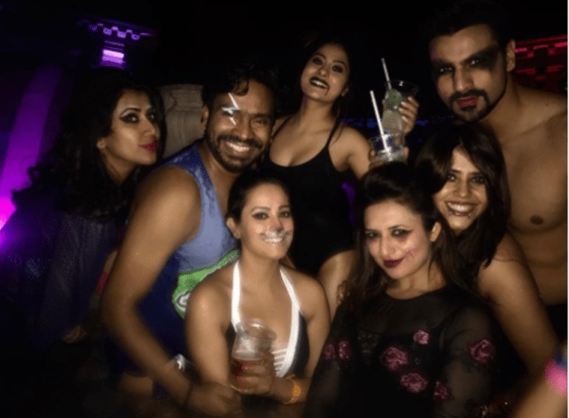 Halloween party, Yeh Hai Mohabbatein, Yeh Hai Mohabbatein halloween party, Ekta Kapoor, Ekta Kapoor Halloween party, Halloween, Hallowan, Yeh Hai Mohabbatein team, Yeh Hai Mohabbatein Budapest, Divyanka Tripathi, Anita Hassanandani, Karan Patel, Vivek Dahiya
