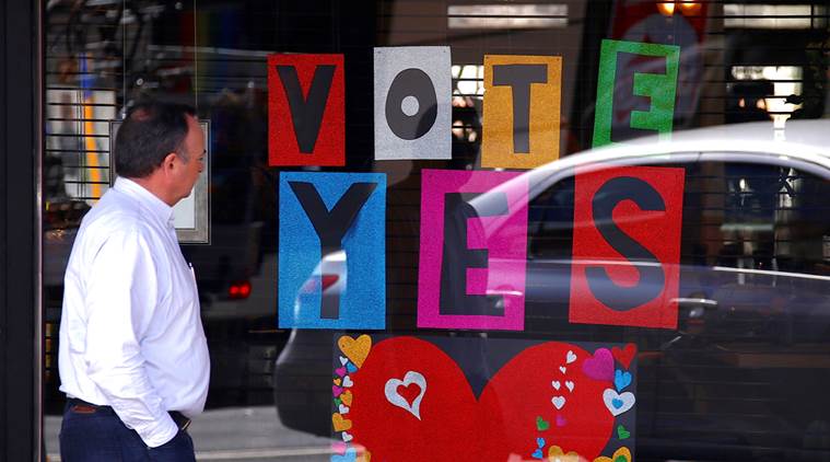 Stirred By Same Sex Marriage Vote Australia S Youth Gets Serious World News The Indian Express