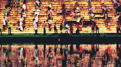 yogi adityanath, ayodhya, deepotsav, diwali, diwali 2017, yogi adityanath diwali, up cm yogi adityanath, adityanath in ayodhya, ayodhya deepotsav, bjp, diwali, ram rajya, lord rama, happy diwali, up, uttar pradesh, up diwali festivals, ayodhya diwali, indian express, india news, latest news, up news