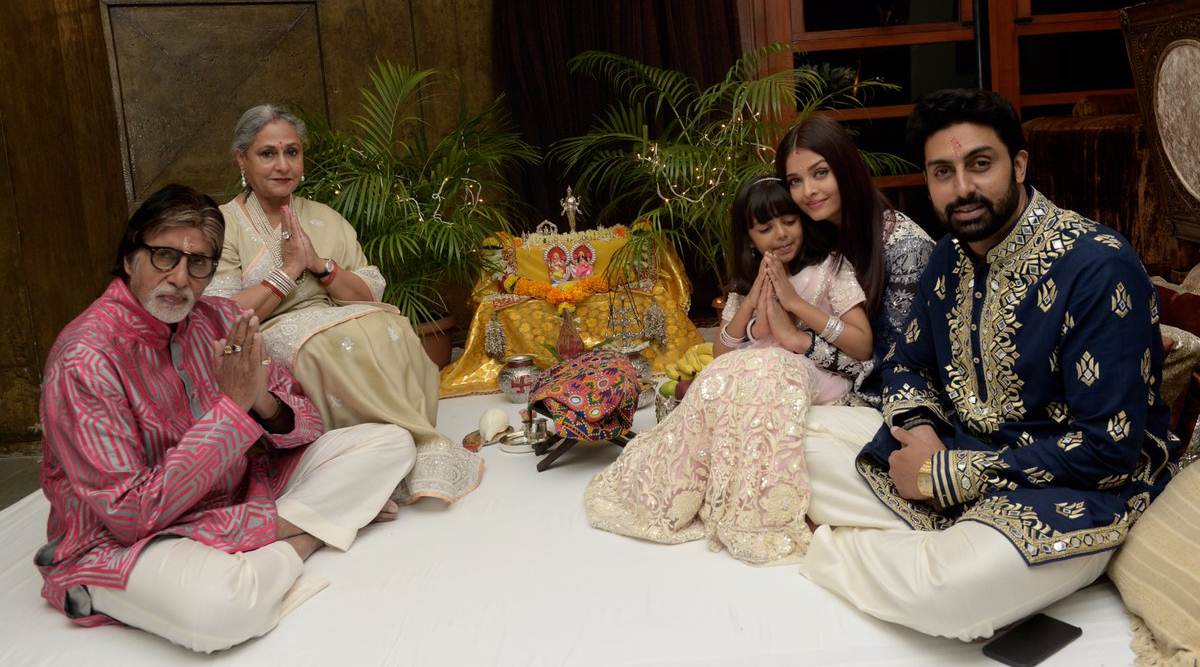 Photos: Amitabh Bachchan and family spent some quality time together on  Diwali | Entertainment News,The Indian Express