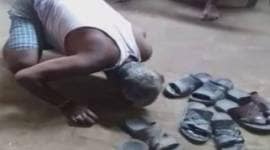 Nalanda, Nalanda barber made to lick, Bihar trespassing issue, nalanda police, nalanda village mukhiya, bihar news, india news, indian express