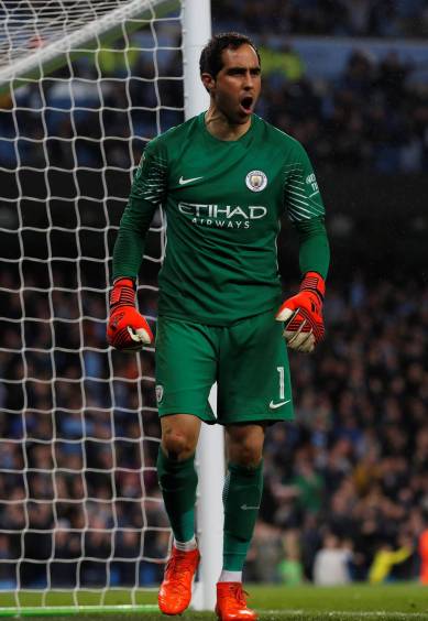 Manchester City, premier league, Claudio Bravo, Ederson