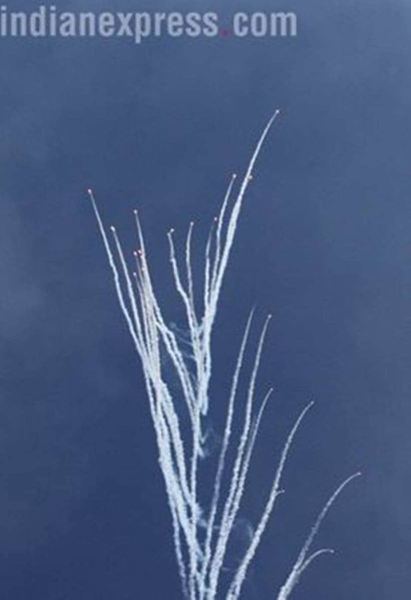 Air force Day, Air Force day rehearsal Photos, Air Force Day Photos, Air Force Rehearsals, Indian Air Force, Indian Air Force Day, Air Force Day celebrations, Air Force Photos, Indian Express