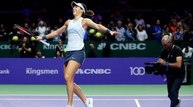Caroline Garcia, WTA Finals, WTA Finals schedule, sports news, tennis, Indian Express