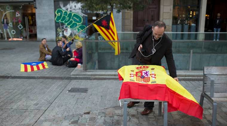 catalonia, spain, Carles Puigdemont, spain catalan referendum, spain parliament, usa, germany catalonia, NATO catalonia, catlonia crisis, spain refrendum, Mariano Rajoy , world news, indian express
