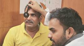 èye check up, medical camps, Ministry of Road transport, truck drivers, truckers, Indian truck drivers, Health News, Indian Express