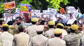 jnu, Najeeb Ahmed, Jamia Millia Islamia, Delhi University, CBI headquarters, CBI, delhi news, indian express news