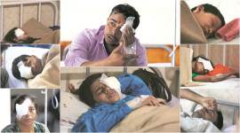 Firecracker Injury, Chandigarh Firecracker Injury, Chandigarh Diwali Firecracker Injury, Diwali, Chandigarh Firecracker, Chandigarh News, Indian Express, Indian Express News