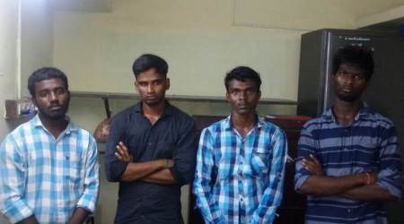 Chennai, Presidency College students arrested, Students with weapons arrested, Presidency students arrested, Chennai news, Indian Express