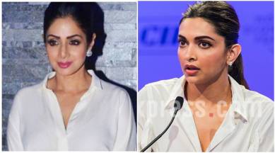 deepika padukone, sridevi, deepika padukone latest photos, sridevi latest photos, deepika padukone fashion, sridevi fashion, celeb fashion, bollywood fashion, indian express, indian express news