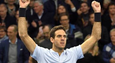 del potro, Juan Martin del Potro, ATP World Tour Finals, Swiss Indoors, Julien Benneteau, sports news, indian express