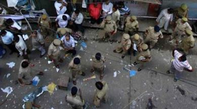 2008 delhi blasts case, delhi court, delhi police, delhi blasts case, Delhi Police, delhi blasts case probe, Inspector Rajendra Singh Seharawat, delhi news, indian express