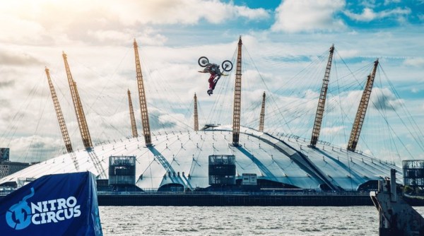 Travis Pastrana, Travis Pastrana stunner, Travis Pastrana world record, Travis Pastrana river thames, Travis Pastrana stunt record, Travis Pastrana stunt over river Thames, world records, London tourism, London river Thames, American rider Travis Pastrana, US Travis Pastrana, Indian express, Indian express news