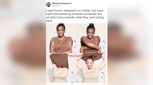 dove racist ad, dove ad, dove ad model, dove black model, dove advertisement, world news, indian express news