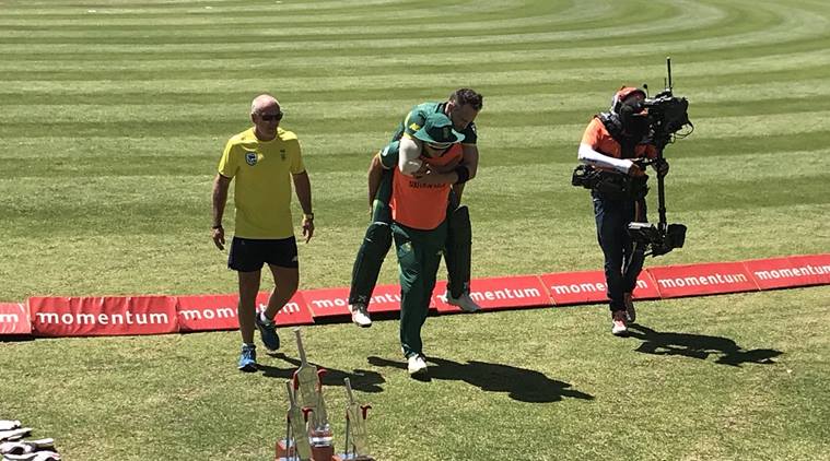 Faf du Plessis, Du plessis, Du Plessis injury, South Africa vs bangladesh, Sa vs BAN, South Africa vs Bangladesh T20I, Cricket news, Indian Express 