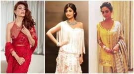 jacqueline fernandez, shilpa shetty, esha gupta, jacqueline fernandez fashion, shilpa shetty fashion, esha gupta fashion, jacqueline fernandez latest photos, shilpa shetty latest photos, esha gupta latest photos, celeb fashion, bollywood fashiion, indian express, indian express news