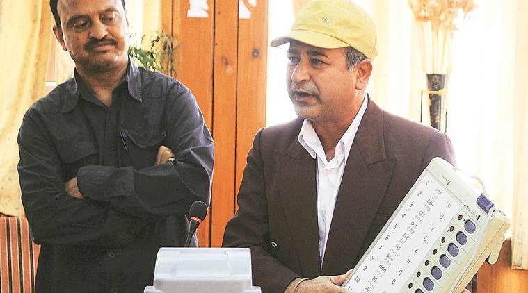 Himachal Pradesh Polls, Himachal pradesh elections, Himachal Pradesh Polls nomination process, VVPAT machines , evm, elections, Himachal Pradesh news, indian express news