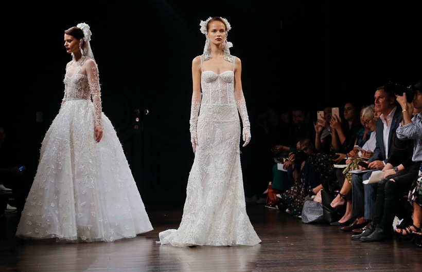Naeem Khan, Naeem Khan latest designs, Naeem Khan bridal designs, Naeem Khan New York fashion, Naeem Khan veils fashion, Naeem Khan bridal veils, indian express, indian express news