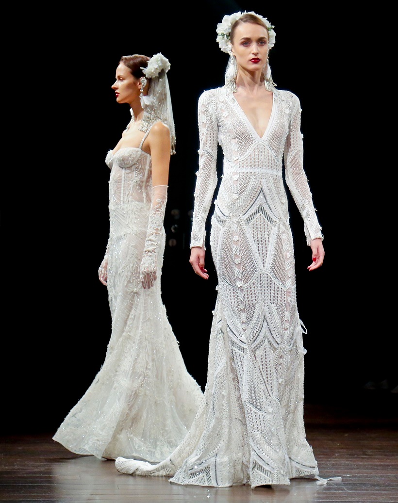 Naeem Khan, Naeem Khan latest designs, Naeem Khan bridal designs, Naeem Khan New York fashion, Naeem Khan veils fashion, Naeem Khan bridal veils, indian express, indian express news